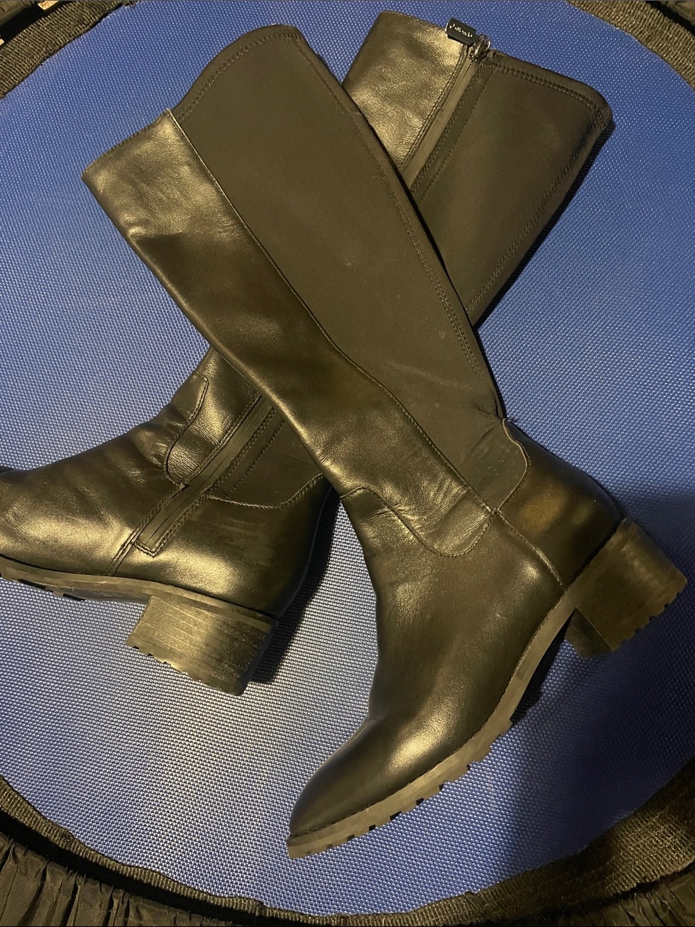 Blondo Sandy Black waterproof Leather Boots